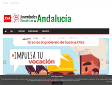 Tablet Screenshot of jsandalucia.com